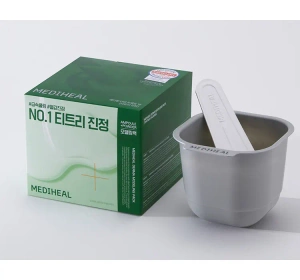 Mediheal Derma Modeling Pack Teatree Calming Gesichtspflege-Set Algenmaske 28 g + Serum 2 ml