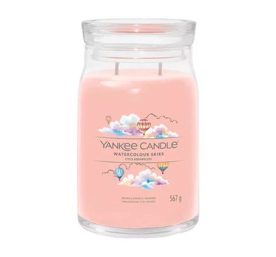 YANKEE CANDLE SIGNATURE DUFTKERZE WATERCOLOUR SKIES 567G