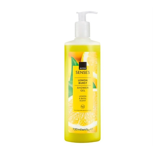 Kliknij na zdjęcie, aby je powiększyć Avon Senses Duschgel Lemon Burst 720 ml