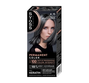 SYOSS PERMANENTE COLORATION HAARFARBE 4_15 RAUCHIGES CHROM
