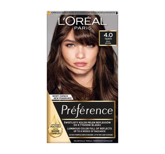 LOREAL RECITAL PREFERENCE HAARFARBE 4.0