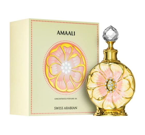 Kliknij na zdjęcie, aby je powiększyć Swiss Arabian Amaali Perfume Oil 15 ml