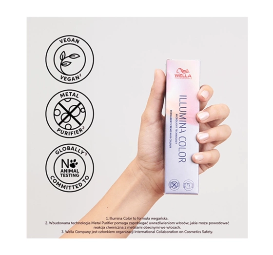 Kliknij na zdjęcie, aby je powiększyć WELLA PROFESSIONALS ILLUMINA COLOR 10/93 60ML