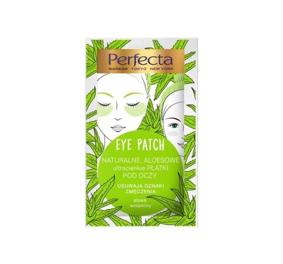 PERFECTA EYE PATCH ULTRADÜNNE AUGENPADS NATÜRLICHE ALOE