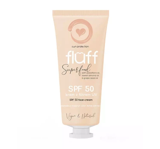 FLUFF SUN PROTECTION GESICHTSCREME MIT SPF50 FILTER 50ML