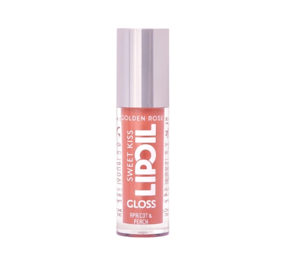 Golden Rose Sweet Kiss Lip Oil Gloss Lipgloss-Öl 02 Apricot & Peach 4,7 ml