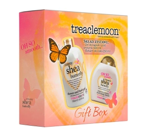 Treaclemoon Creamy Shea Butterfly Geschenkset für Körperpflege Duschgel + Körperbalsam