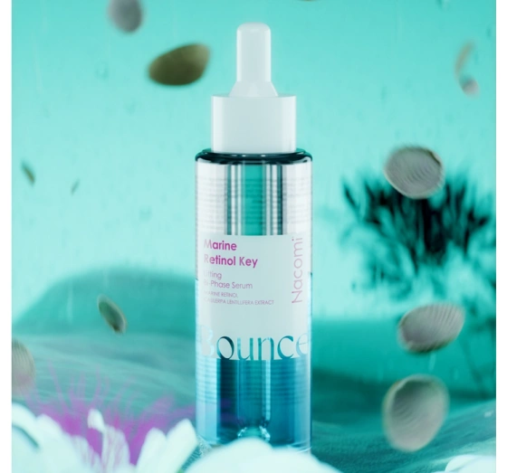 Kliknij na zdjęcie, aby je powiększyć Nacomi Marine Retinol Key Zweiphasiges Lifting-Gesichtsserum 40 ml