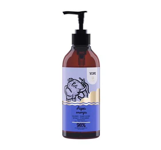 Kliknij na zdjęcie, aby je powiększyć YOPE SOUL AQUA ENERGIE NATÜRLICHES DUSCHGEL KAMPFERBAUMÖL UND THYMIANEXTRAKT 400ML