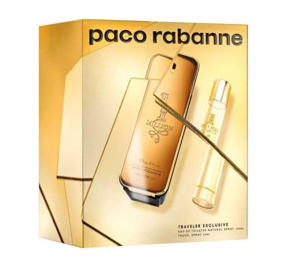 Kliknij na zdjęcie, aby je powiększyć PACO RABANNE 1 MILLION EDT SPRAY 100ML + 20ML SET