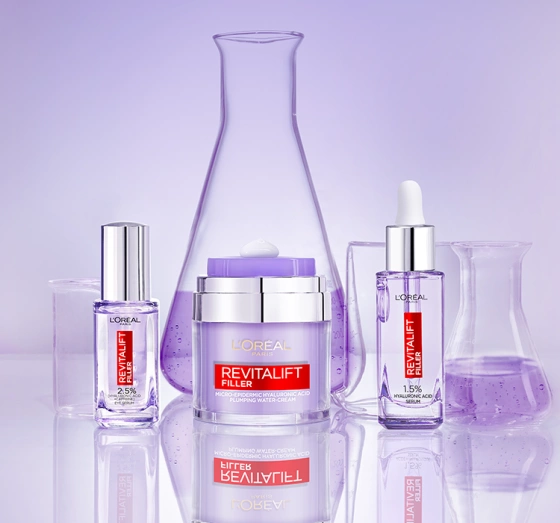 LOREAL REVITALIFT FILLER SERUM ANTI-FALTEN-GESICHTSSERUM MIT HYALURONSÄURE 30ML