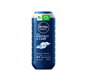 NIVEA MEN Protect&Care 3-in-1-Duschgel für Männer, 250 ml