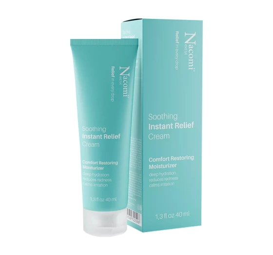 Nacomi Next Level Soothing Instant Relief Cream beruhigend-regenerierende Gesichtscreme 40ml