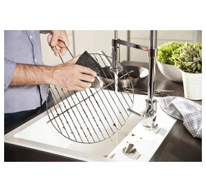 Vileda Glitzi Power Inox Edelstahl-Schwamm 2 Stück