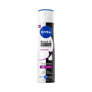 NIVEA Black & White Invisible Authentic Antitranspirant Spray 150 ml