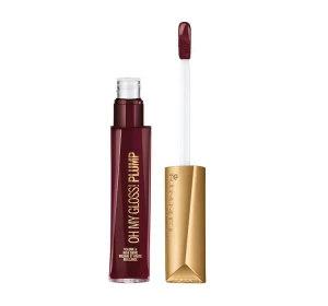 RIMMEL OH MY GLOSS PLUMP LIPPEN VERGRÖSSENDER LIPGLOSS 841 BITTERWEET PLUM 