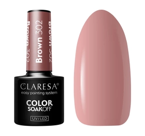 Claresa UV/LED-Hybridnagellack Brown 302 5 g