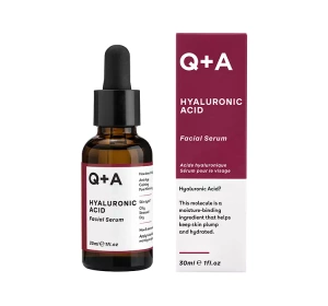 Q+A FEUCHTIGKEITSSERUM FÜR GESICHT MIT HYALURONSÄURE 30ML