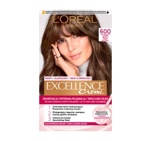 LOREAL EXCELLENCE CREME HAARFARBE 6.00 DUNKLES BLOND