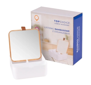 Top Choice Bamboo Bambus-Spiegel mit Ablage 85147