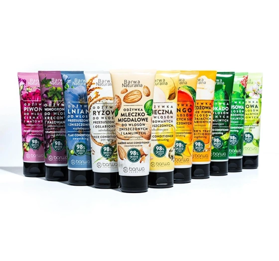 Kliknij na zdjęcie, aby je powiększyć BARWA NATURALNA CONDITIONER FÜR FRIZZIGES UND STRAPAZIERTES HAAR MANGO 200ML