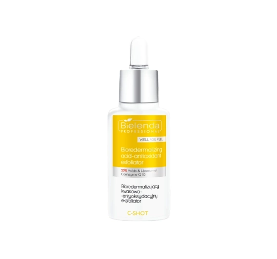 Kliknij na zdjęcie, aby je powiększyć Bielenda Professional C-SHOT Bioredermalisierender säure-antioxidativer Exfoliator 20% 30ml