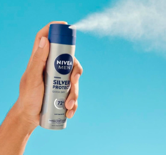 NIVEA MEN SILVER PROTECT ANITRANSPIRANT SPRAY 250ML