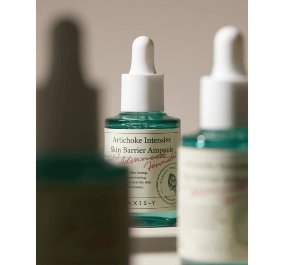 AXIS-Y 6+1+1 Artichoke Intensive Skin Barrier Ampoule Feuchtigkeitsspendende Artischocken-Ampulle 30 ml