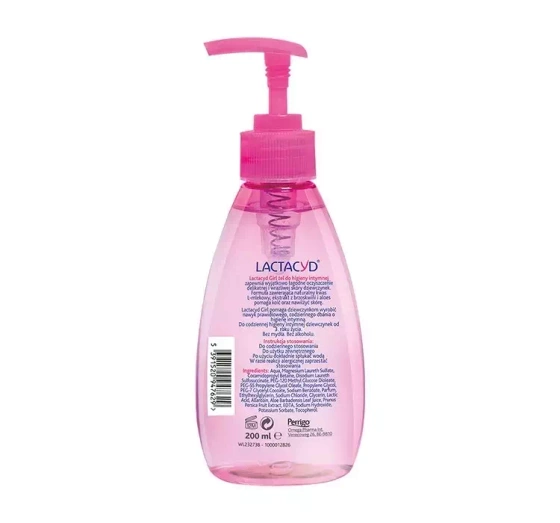 Kliknij na zdjęcie, aby je powiększyć LACTACYD GIRL INTIMPFLEGEGEL FÜR ZARTE UND EMPFINDLICHE HAUT MIT PUMPE 200ML