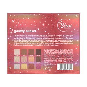 Stars From The Stars Galaxy Sunset Große Lidschattenpalette 14,4 g