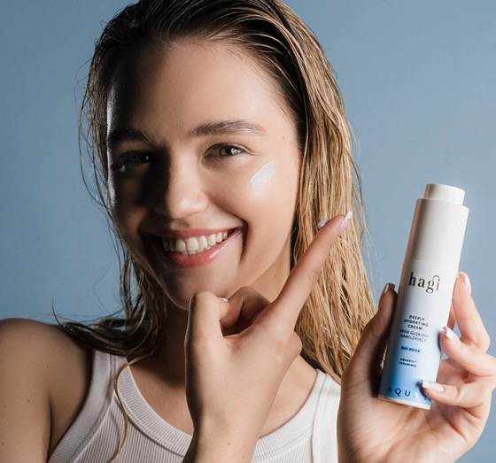 HAGI AQUA ZONE TIEF FEUCHTIGKEITSSPENDE TAGESCREME 50ML
