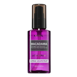 Kundal Macadamia Ultra Hair Serum – regenerierendes Haarserum in Ölform für strapaziertes Haar, Pink Grapefruit, 100 ml