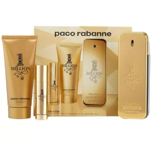 PACO RABANNE 1 MILLION EDT SPRAY 100ML + EDT 10 ML + DUSCHGEL 100ML SET