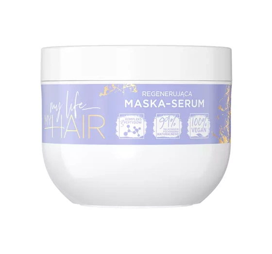 Kliknij na zdjęcie, aby je powiększyć EVELINE MY LIFE MY HAIR REGENERIERENDE SERUM-MASKE 300ML
