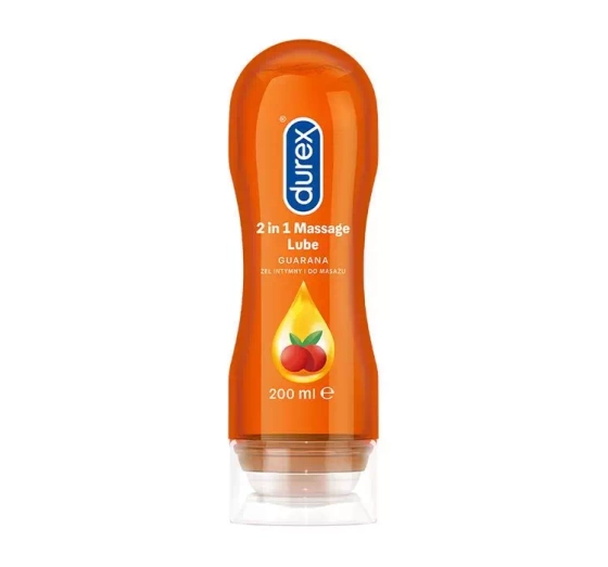 DUREX 2IN1 GLEITGEL ZUR MASSAGE GUARANA 200ML
