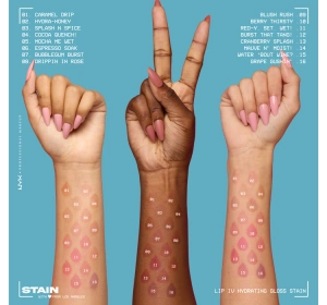 NYX Professional Makeup Lip IV Hydrating Gloss Serum Lip Gloss 13 Cranberry Splash 5ml