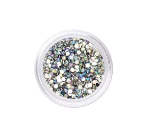 Opalierende Zirkonia, 2 mm, 100 Stück