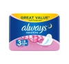 Always Sensitive Slipeinlagen mit Flügeln 3 Night 10 Stück
