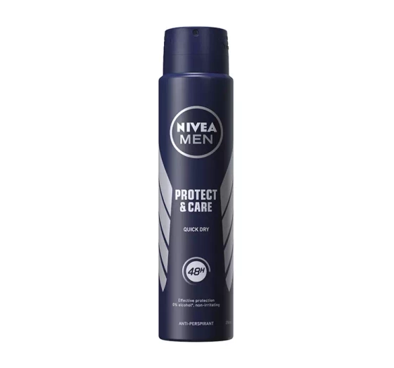Kliknij na zdjęcie, aby je powiększyć NIVEA MEN PROTECT & CARE ANTITRANSPIRANT-SPRAY FÜR MÄNNER 250ML
