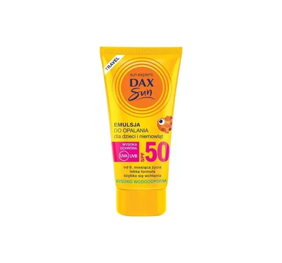 Dax Sun Sonnenemulsion für Kinder und Säuglinge SPF50 50ml