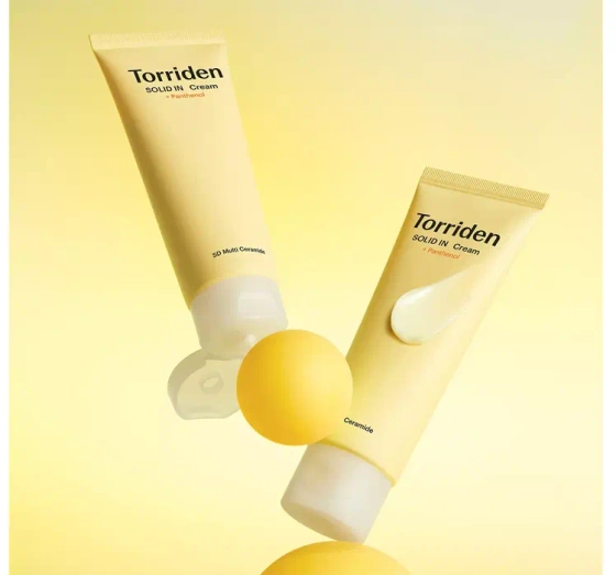 Torriden Solid In feuchtigkeitsspendende Gesichtscreme mit Ceramiden und Panthenol 70 ml