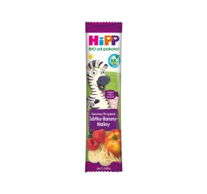 HiPP Bio Owocowy Przyjaciel Weicher Fruchtriegel für Kleinkinder Apfel-Banane-Himbeere 23 g 