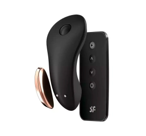 Satisfyer Little Secret – ferngesteuerter Vibrator in Schwarz