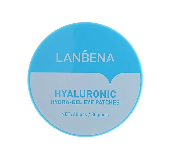 Kliknij na zdjęcie, aby je powiększyć LANBENA HYDRAGEL EYE PATCHES HYDROGEL-AUGENPADS HYALURONIC ACID
