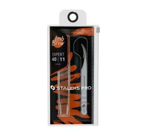Staleks Pro Expert Lash Brow Professionelle Wimpernpinzette TE-40/11