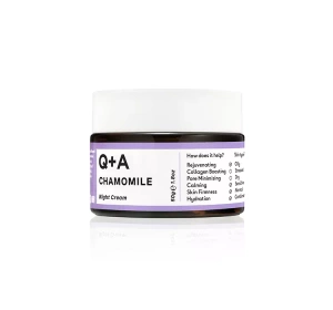 Q+A Beruhigende Nachtcreme mit Kamille 50g