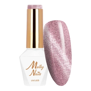 Molly Nails Cat Eye Womanity Hybrid-Nagellack 441 Lipstick 8 g
