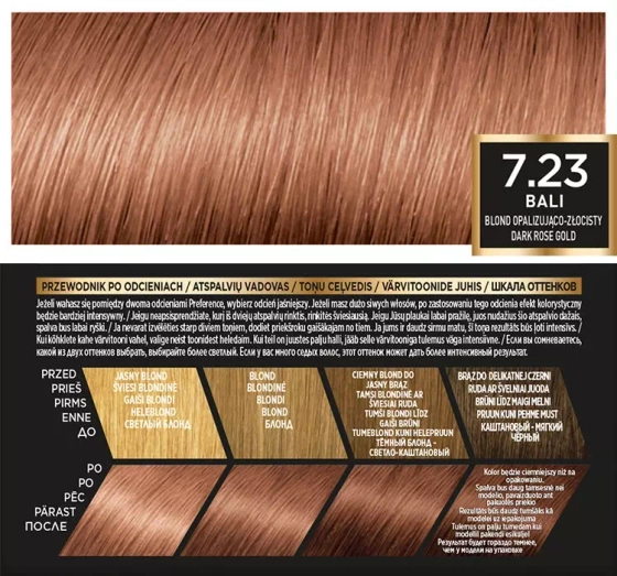 L'Oréal Paris Preference Haarfarbe 7.23 Bali