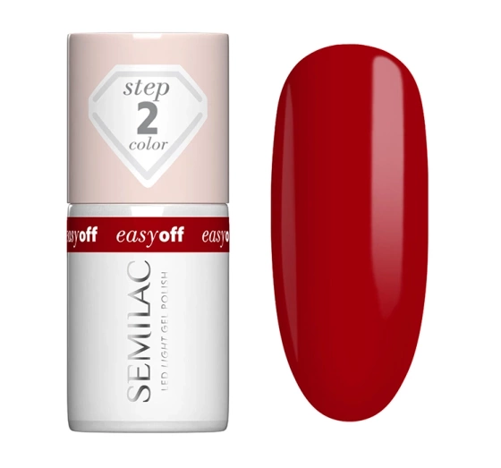 Kliknij na zdjęcie, aby je powiększyć Semilac Easy Off Hybridlack L18 The Red Core 7 ml