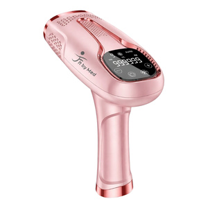 FitbyMed BHRL-04 IPL-Haarentfernungsgerät mit Kühlfunktion, Rose Gold